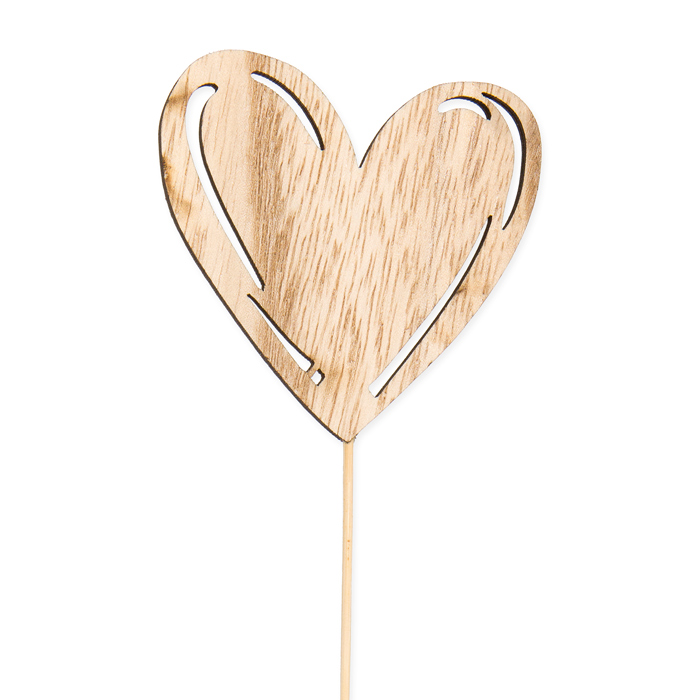 Holz-Stecker "Herz" 23207