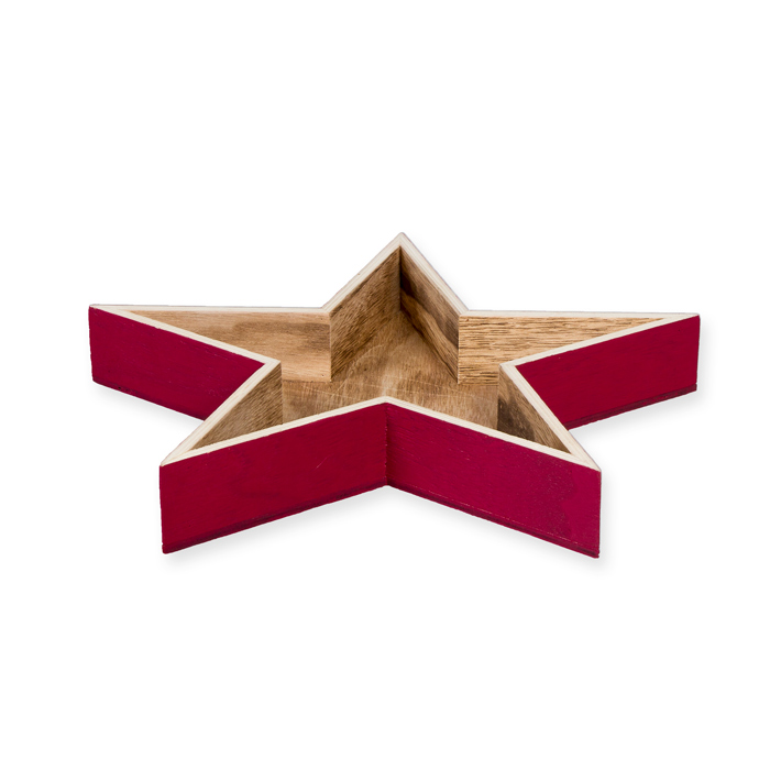 Holztablett "Stern" 22413