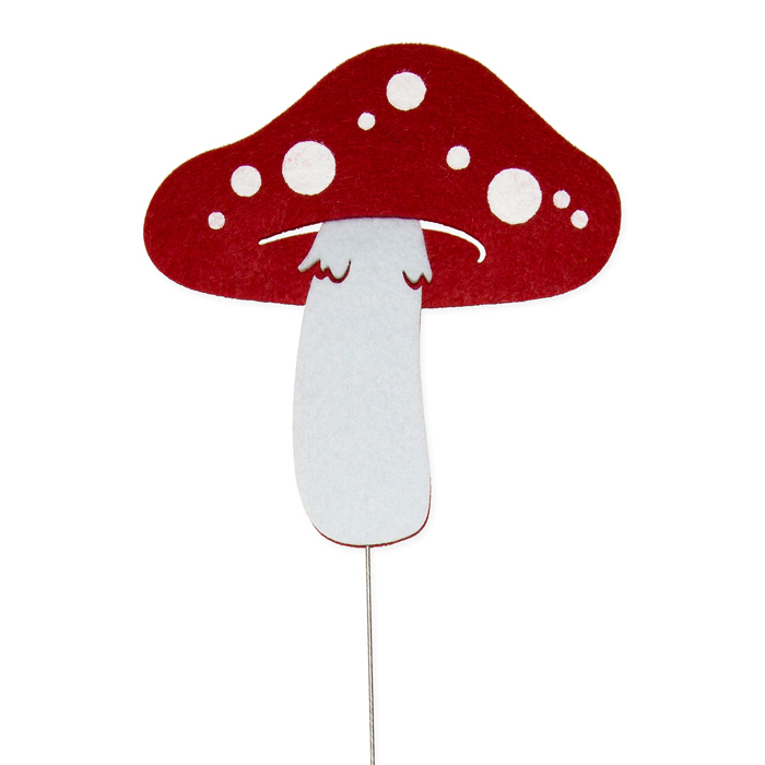 Pflanzenstecker "Pilz", Blumenstecker, Outdoor-Stecker 23500