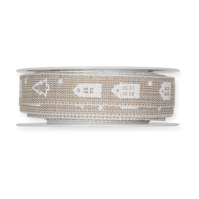 Druckband "Häuser und Bäume" 1343R