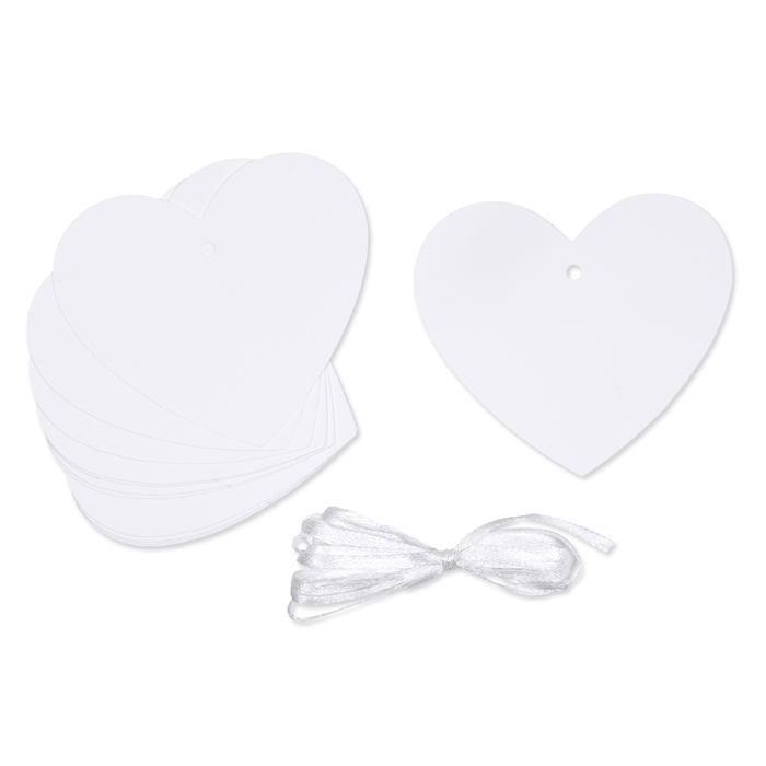 Papier-Anhänger "Herz" 19686