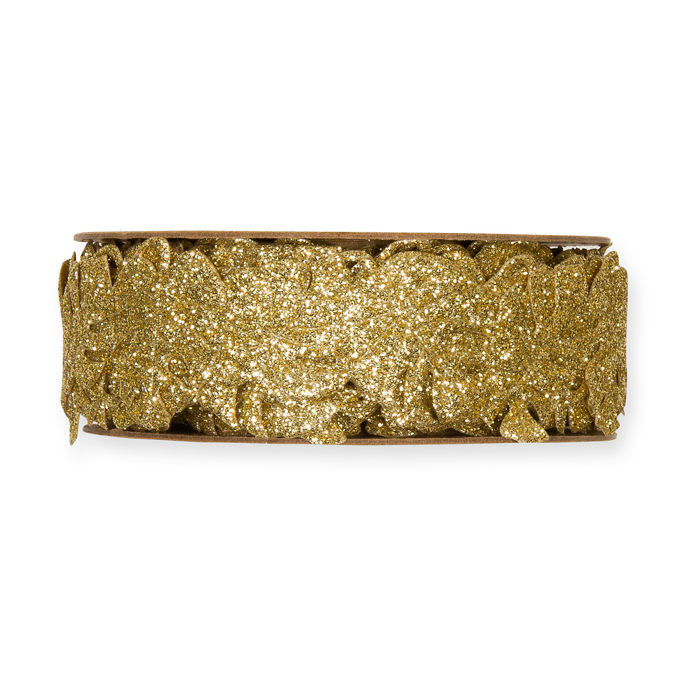 Glitter-Stanzband "Monstera" 24061
