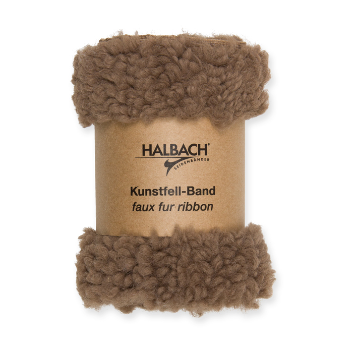 Kunstfell-Band und Dekostoff 63572