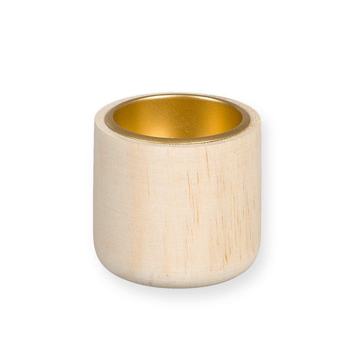 Naturholz-Teelichthalter 63593