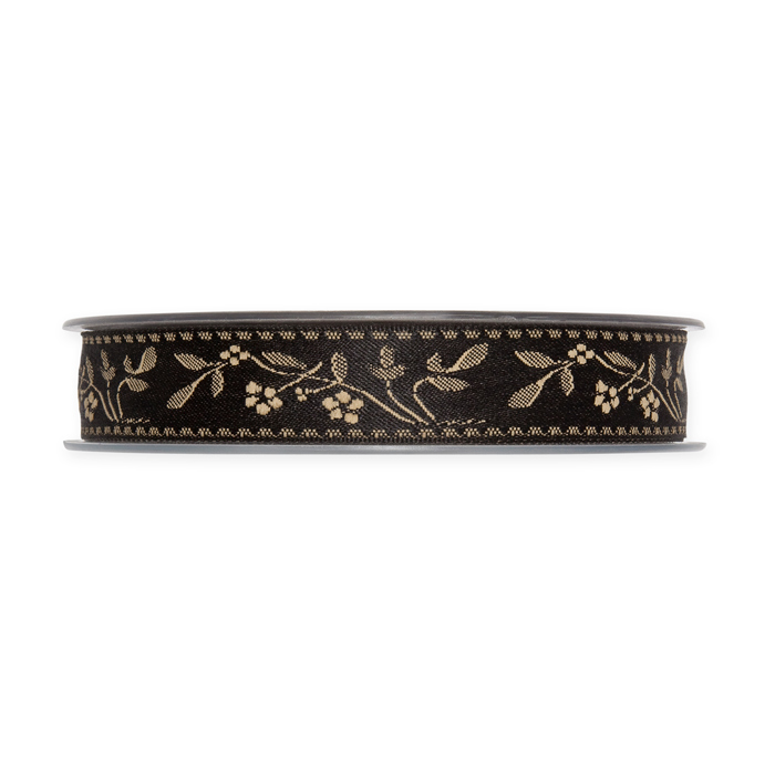 Jacquardband mit Blumenranke, gewebt 3270