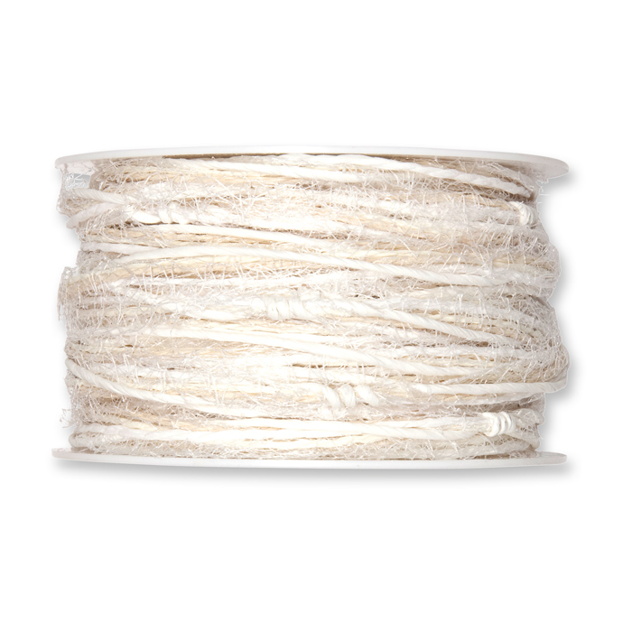 Materialmix-Kordel Tüll, Papierkordel / drahtverstärkt 8065