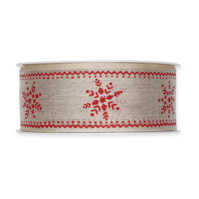 Leinen-Druckband "Sterne" 1629