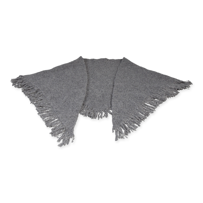 Dreieckschal mit Fransen, Winterschal, unisex Schal, Damenschal 96005