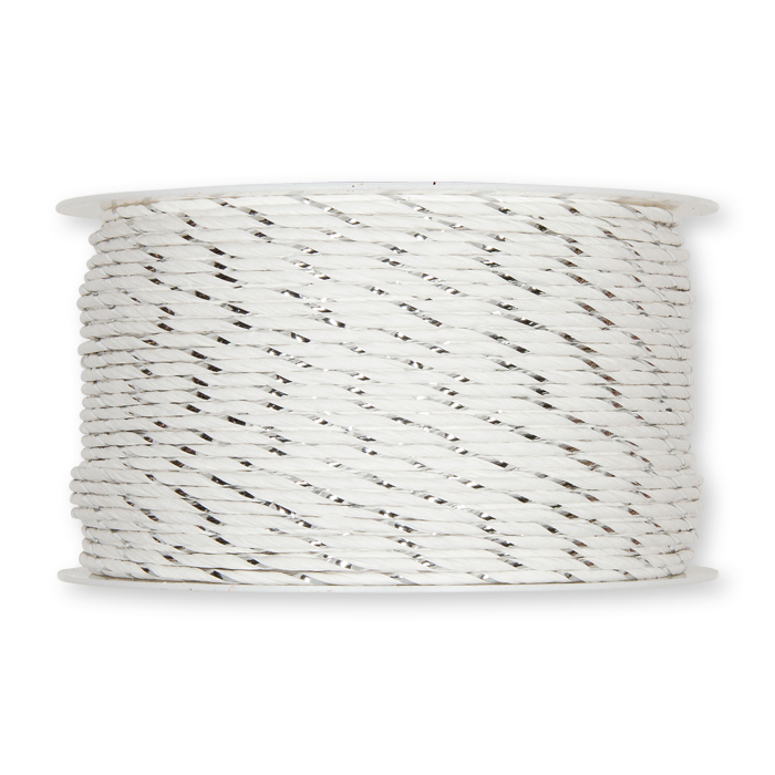 Papierkordel mit Lurex und Draht 151