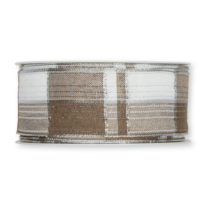 dusky brown/white/silver