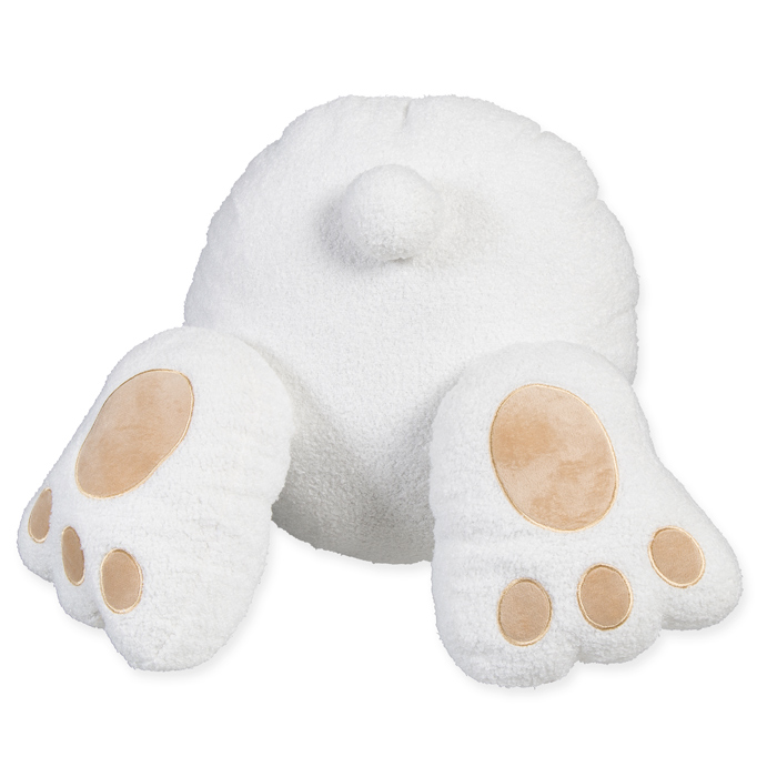 Dekokissen "Hase", Osterdekokissen, Kuscheltier-Kissen, Hasenform 77012