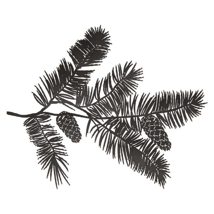 Paper Cutting "Tannenzweig" 23260