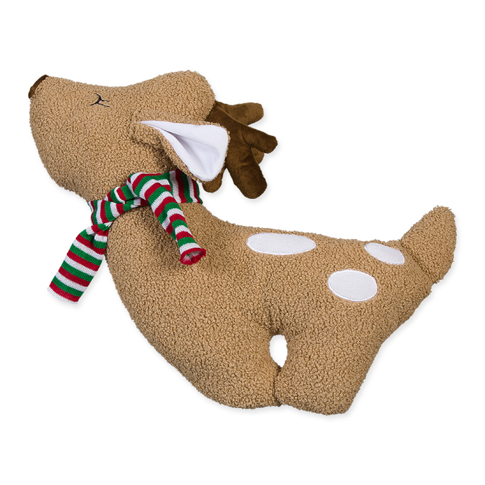 Dekokissen "Rentier", Zierkissen, Weihnachtskissen 77005