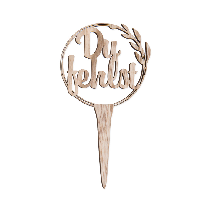 Holz-Stecker "Du fehlst", für Trauer und Gedenken 23359