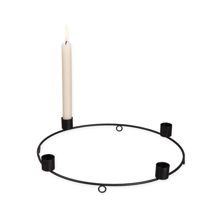 Metallring Kerzenhalter 23174