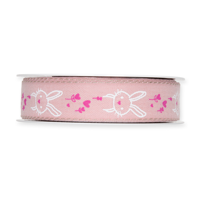 Druckband "Hasen/Herzen" 1387