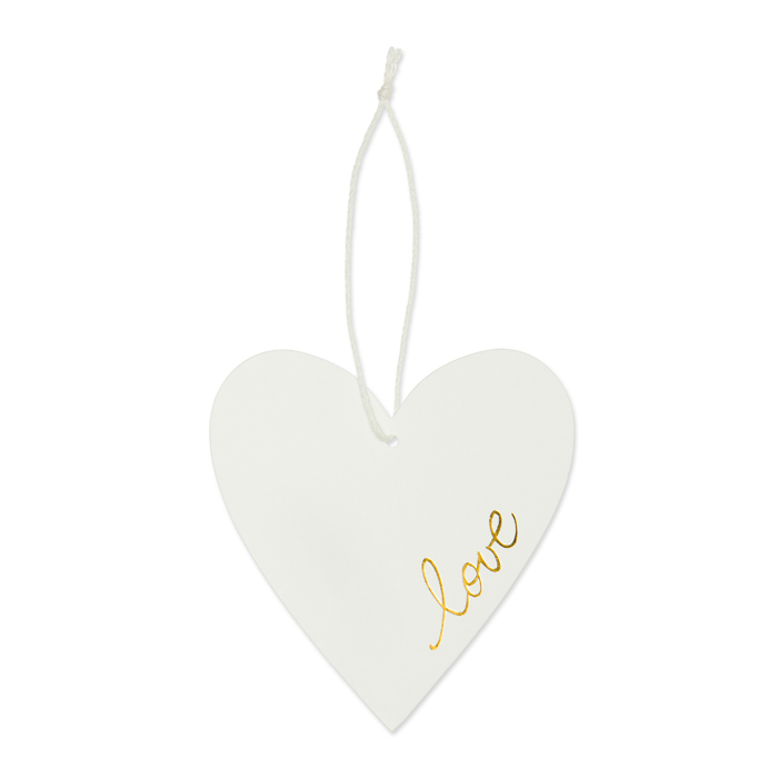 Herz-Papier-Anhänger "love" 63308