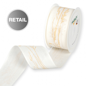 Druckband "Grser" Creme/Natur