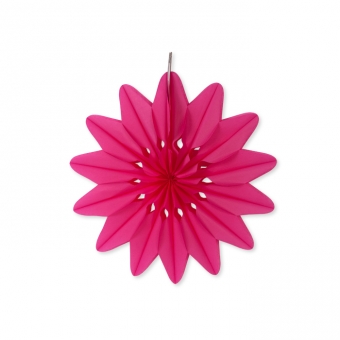 Wabenpapier "Blume" 36 cm | pink