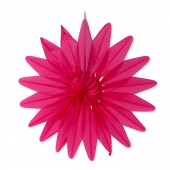 Wabenpapier "Blume" 48 cm | pink