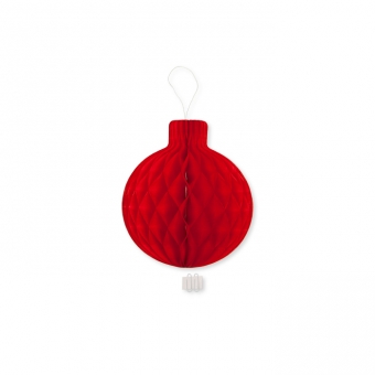 Wabenpapier "Kugel"  ca. 23 cm Rot