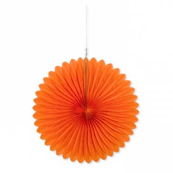 Wabenpapier Fcher 30 cm | orange