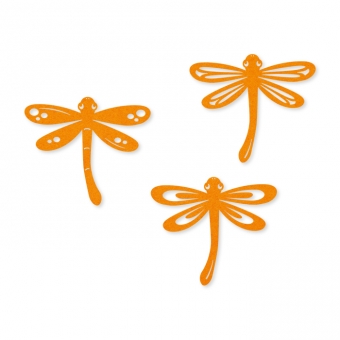 Filz-Libellen, sortiert orange