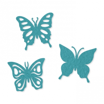 Filz-Schmetterling 3 Formen 