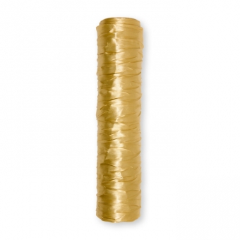 Crush-Satinband/-stoff 300 mm | Gold