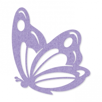 Filz-Schmetterling lavendel