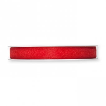 Organzaband 10 mm | Rot (77)