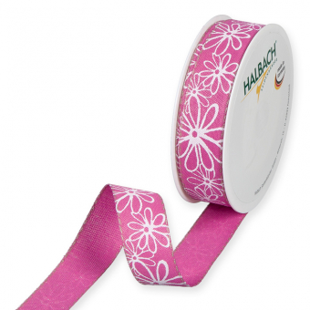 Druckband "Blten" Pink/Wei