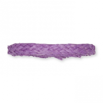 Flechtband Natur-Raffia 7mm lavendel