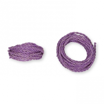 Kordel Natur-Raffia lavendel