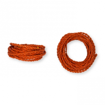 Kordel Natur-Raffia orange