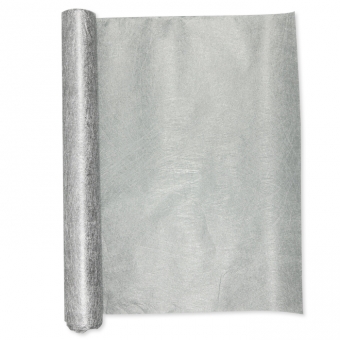 Deko-Vlies "Metallic" 36 cm | silber