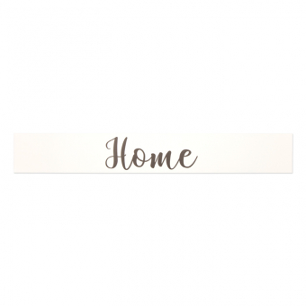 Papier-Deko "Home" 3 Stck Wei/Schwarz