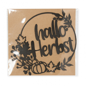 Paper Cutting "hallo Herbst" 