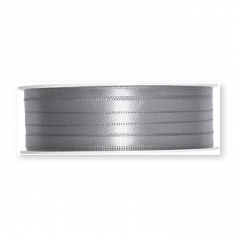 Satinband 6 mm | Grau (22)