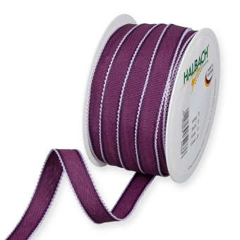 Dekorationsband mit Bogenkanten Violet/Lavendel