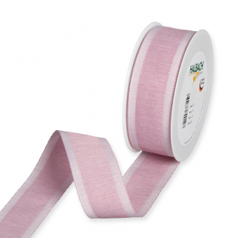 Dekorationsband 40 mm Pastellbeere