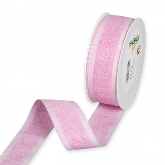 Dekorationsband 40 mm Pink