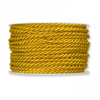 Kordel 4 mm | dunkles Gelb (313)
