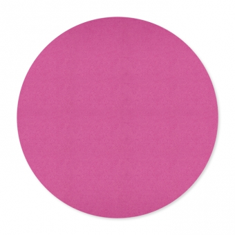 Filz-Tischset rund pink