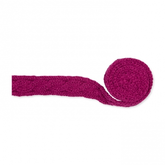 Deko-Strickband 5cm purple