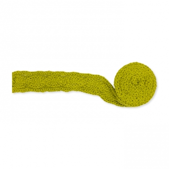 Deko-Strickband 5cm grn