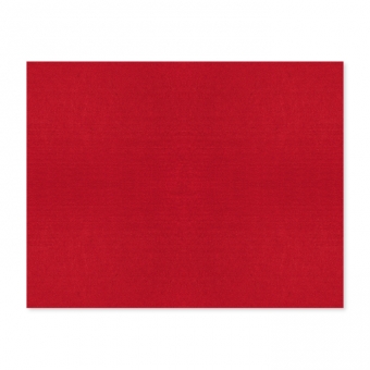 Filz - Tischset eckig rot