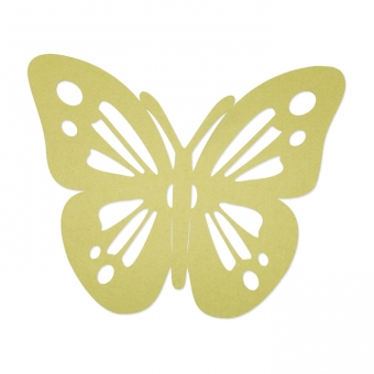 Filz-Deko "Schmetterling" Pastellgrn