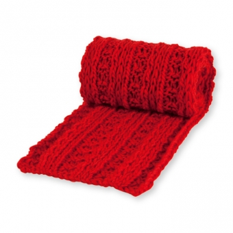 Deko-Strickband 15 cm rot