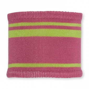 Strickschlauch "Streifen" pink/grn